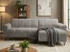 Beautysofa Ecksofa mit schwarzen Metallbeinen VOLARE MINI, mit modernem Design und hohem Sitzkomfort, ohne Schlaffunktion Bild 5