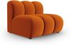 Micadoni Armloses Modul Lupine Samtstoff Salvador Terrakotta Bild 2