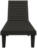 vidaXL Sonnenliege Schwarz 155x58x83 cm Polypropylen 364146 Bild 3