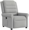 vidaXL Relaxsessel Elektrisch Wolkengrau Stoff 3303303 Bild 4