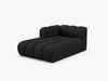Micadoni Recamiere Lupine 2-Sitzer Links Boucle Baloo Schwarz Bild 2