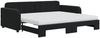 vidaXL Tagesbett Ausziehbar mit Matratzen Schwarz 90x190 cm Samt 3196968 Bild 2
