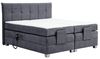 Boxspringbett BERN 180x200 cm mit Motor anthrazit Coral 80 Bild 4