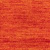 Gabbeh Teppich - Softy - Uni 150 x 150 cm - orange - rund Bild 4