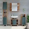 Badspiegelschrank Fynn Eiche 79.6 x 64 cm Vicco Bild 4