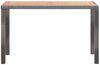 vidaXL Gartentisch Anthrazit und Braun 123x60x74 cm Massivholz Akazie 46451 Bild 2