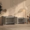 vidaXL TV-Schrank Betongrau 146,5x35x50 cm Holzwerkstoff 809813 Bild 3