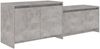 vidaXL TV-Schrank Betongrau 146,5x35x50 cm Holzwerkstoff 809813 Bild 2