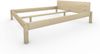 Pfostenbett Massivholzbett (Fichte) "Daybett" 180 x 210 cm 38 cm Holzbett 300kg Bild 2