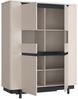 Highboard Venedig / Vodol, Holzwerkstoff, Beige, 130 x 161 x 45 cm Bild 3
