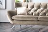 KAWOLA Sofa CHARME 2,5-Sitzer Velvet sand 94 x 95 x 200 cm Bild 4