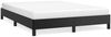 vidaXL Bettgestell Schwarz 140x190 cm Kunstleder 346898 Bild 2