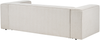 2 Sitzer Sofa VERNON Stoff Helles Beige Linksseitig Bild 5