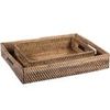 Rattan Tablett Lisa rechteckig XL Bild 5