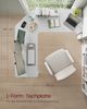 VASAGLE Schreibtisch Computertisch, 130/150 cm, L-förm Eckschreibtisch, platzsparender Bürotisch Bild 2