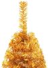 vidaXL Künstlicher Halb-Weihnachtsbaum mit Ständer Gold 240 cm PET 344694 Bild 5