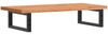 vidaXL Waschbeckenregal Wandmontage Stahl und Massivholz Buche 3302365 Bild 5