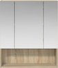 vidaXL Badezimmerspiegelschrank mit Tür Sonoma-Eiche 60 x 14.5 x 70 cm 889185 Bild 5