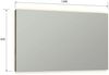 Wandspiegel >GENIO industrial< in Eiche - 120x65x2 (BxHxT) Bild 2