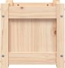 vidaXL Pflanzkübel 31x31x31 cm Massivholz Kiefer 837394 Bild 5