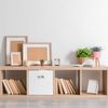 4 x Aufbewahrungsbox Stoff weiß Bild 2