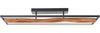Brilliant AG Leuchten G80114-76 Chaumont LED Deckenleuchte 100x30cm schwarz holz Bild 4