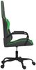 vidaXL Gaming-Stuhl Schwarz und Grün Kunstleder 3143778 Bild 4