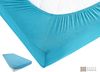 Carpe Sonno Spannbettlaken Jersey 90x200 100x200 120x200 140x200 160x200 180x200 200x200 70x140, Jersey, Gummizug: rundum, (1 Stück), Baumwoll Babybett Spannbettlaken 70x140 Baby Laken Türkis Bild 3