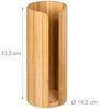 Relaxdays Toilettenpapier Aufbewahrung aus Bambus Bild 4