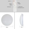 ZMH Deckenlampe LED Deckenleuchte Schlafzimmer - 37W Schlafzimmerlampe Sternenhimmel Dimmbar mit Fernbedienung Ø30cm Küchenlampe Deckenbeleuchtung Rund Flurlampe für Kinderzimmer Küche Flur Wohnzimmer Bild 5