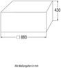 HOME DELUXE Modulares Sofa Hocker VERONA - 87 x 87 cm Beige Bild 2