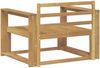 vidaXL Outdoor Mittelsofa Massivholz Akazie Weiß 3439013 Bild 5