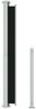 vidaXL Seitenmarkise Ausziehbar 200x500 cm Schwarz 313417 Bild 5