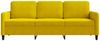vidaXL 3-Sitzer-Sofa Gelb 180 cm Samt Bild 4
