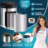 MONZANA® Sensormülleimer XXL silber 50L Bild 5