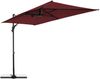 Doppler Sonnenschirm / Pendelschirm "Active City Green Edition 240 x 135", bordeaux, 240 x 135 cm Bild 3