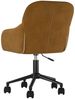 Bürostuhl Drehbar Braun Samt, 78 x 61 x 56 cm Bild 5
