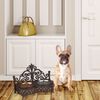 Relaxdays 4 x Futterbar Hunde Antik-Stil Bild 3