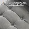 GarveeMore Polsterbank Polsterbank mit Stauraum Flurbank Sitzbank,Samt 118x43x64cm Bild 4
