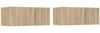 vidaXL TV-Schränke 2 Stk. Sonoma-Eiche 80x30x30 cm Holzwerkstoff 804538 Bild 2