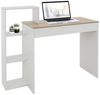 ML-DESIGN Schreibtisch Arbeitstisch mit Regal 3 Einlegeböden 2in1 System für Arbeitszimmer, Bürotisch Computertisch PC Tisch Laptoptisch Ablage Regal Homeoffice Bild 5