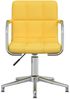 vidaXL Bürostuhl Drehbar Senfgelb Stoff [334736] Bild 3