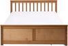 Bett mit 2 Schubladen Kiefernholz OLENDON 140x200 cm Braun Bild 5