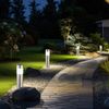 4er Set LED Solarleuchten, Edelstahl, DxH 6,3x38 cm Bild 3