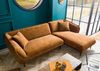 Ecksofa 277x173x76 Polyester cognac GENT Bild 2