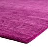 Gabbeh Teppich - Softy - Uni 230 x 150 cm - lila - oval Bild 5