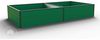 GFP HALFSIZE Aluminium Hochbeet - Platzsparendes & Stabiles Gartenbeet in Grün - 235 x 119 x 39 cm - Ideales halbhohes Modell für Familien-Gartenspaß Bild 2