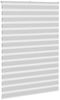 vidaXL Doppelrollo Hellgrau 155x200 cm Stoffbreite 150,9 cm Polyester 4014480 Bild 3