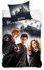 MTOnlinehandel Bettwäsche Harry Potter 135x200 + 80x80 cm 2 tlg, 100 % Baumwolle in Renforcé, Renforcé, 2 teilig, Bettwäsche-Set mit Hermine, Harry & Ron für Kinder, Teenager, Jugend Bild 4