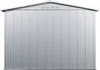 Vente-unique - LINUS Gartenhaus Metall Grau - B 169 cm x H 192 cm x L 257 cm Bild 5